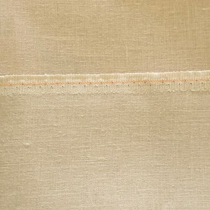 Zweigart  Linen / CAFE AU LAIT / 40 ct / Cross stitch fabric / ready to ship