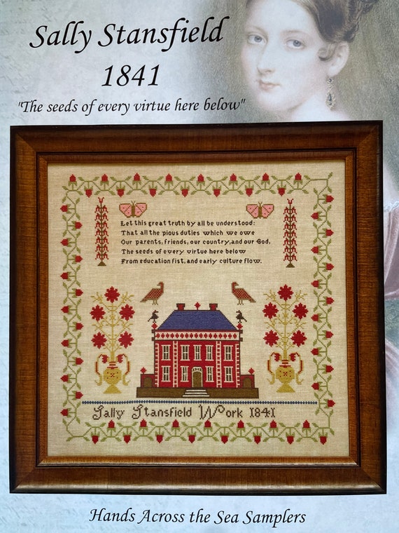 SALLY STANSFIELD 1841 Hands Across the Sea Samplers Cross