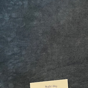 NIGHT SKY / Fiber on a Whim / Cross stitch fabric / 18, 32 36 and 40 ct / ready to ship