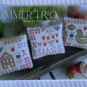 TRIO Series / With Thy Needle and Thread/ CHOICE / cross stitch chart / pattern only