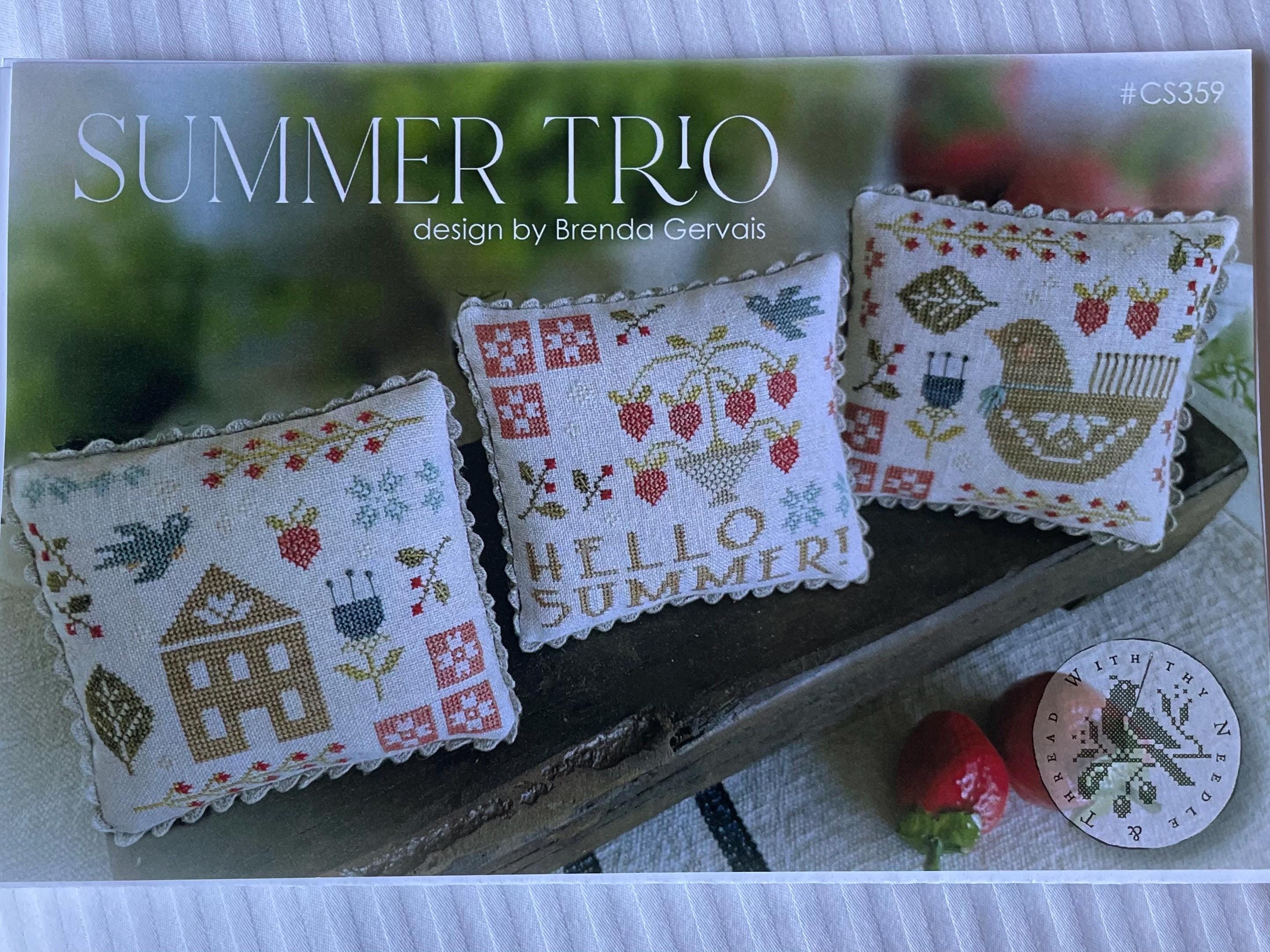 Trio Mouse Thread TRIO Series / With Thy Needle and Thread/ CHOICE / Cross Stitch Chart ...