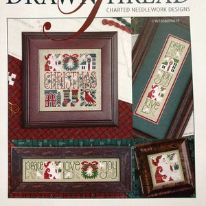 The Drawn Thread/ Little Bits of CHRISTMAS /  Sampler/ cross stitch chart / pattern only