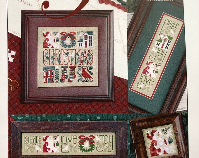 The Drawn Thread/ Little Bits of CHRISTMAS / Sampler/ Cross Stitch ...