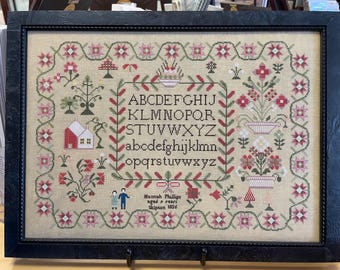 HANNAH PHILLIPS 1826 / Needlework Press / cross stitch chart / pattern only