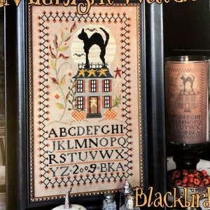 Blackbird Designs/ Midnight Watch / cross stitch chart / cross stitch pattern / pattern only