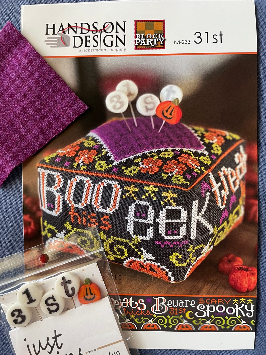 31st BLOCK PARTY / Hands on Design / Cross Stitch - Etsy