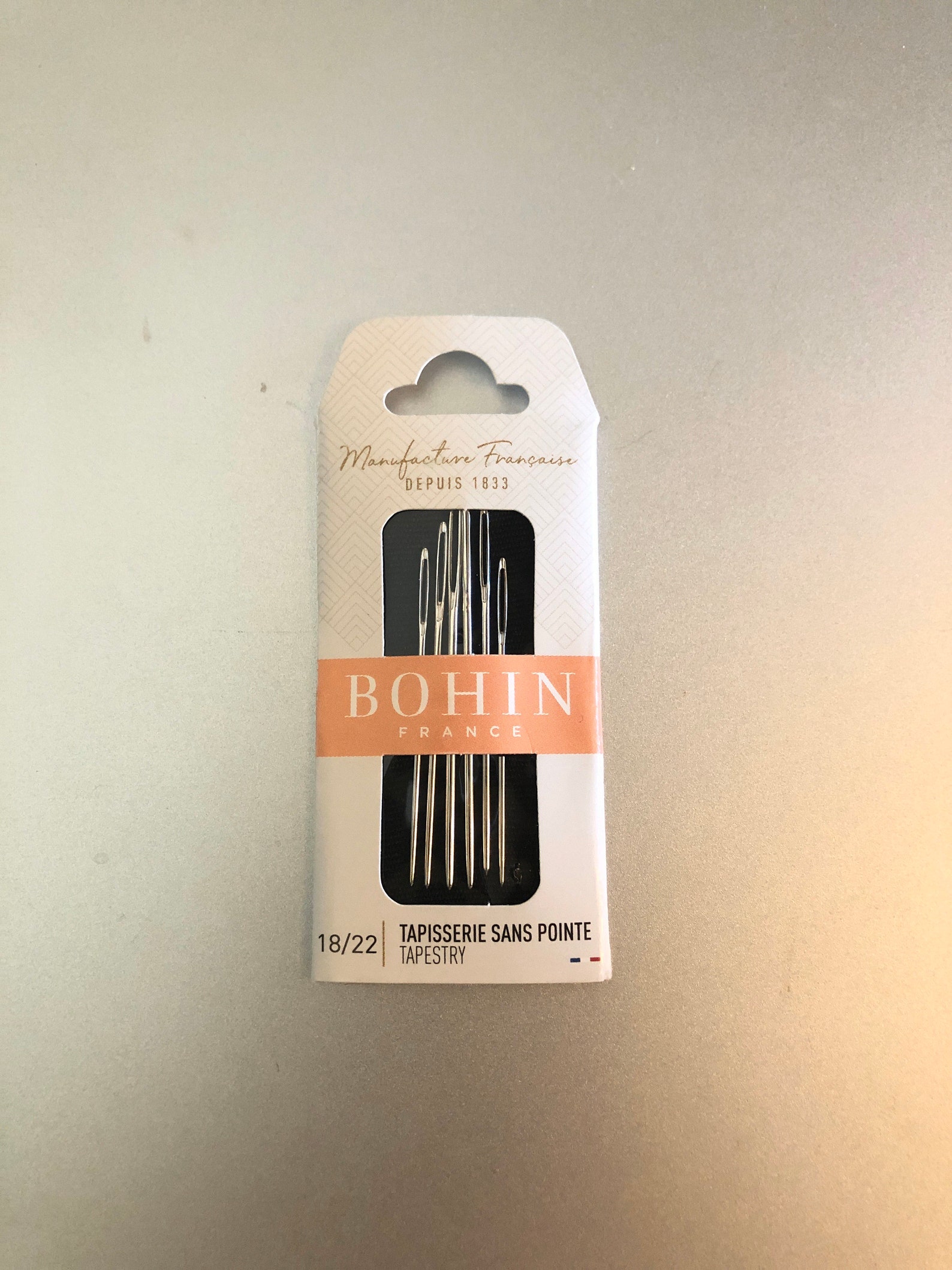 Bohin Tapestry Needle Set / Sizes 18/22 / Cross Stitch Needles Etsy