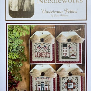 Little House Needleworks/ AMERICANA PETITES /cross stitch chart