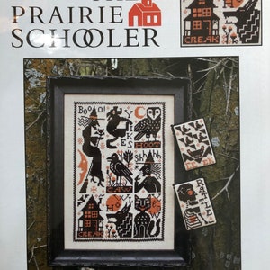 Prairie Schooler Book 201 / BUMP in the NIGHT / cross stitch chart / Rerelease