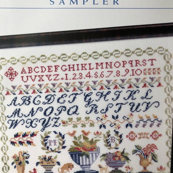 JBW Designs / ANTIQUE VASES Sampler / stitch chart / pattern only