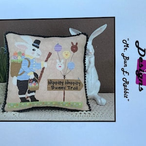 Mr BUN E RABBIT by Needle Bling Designs / Cross Stitch Chart / Pattern ...