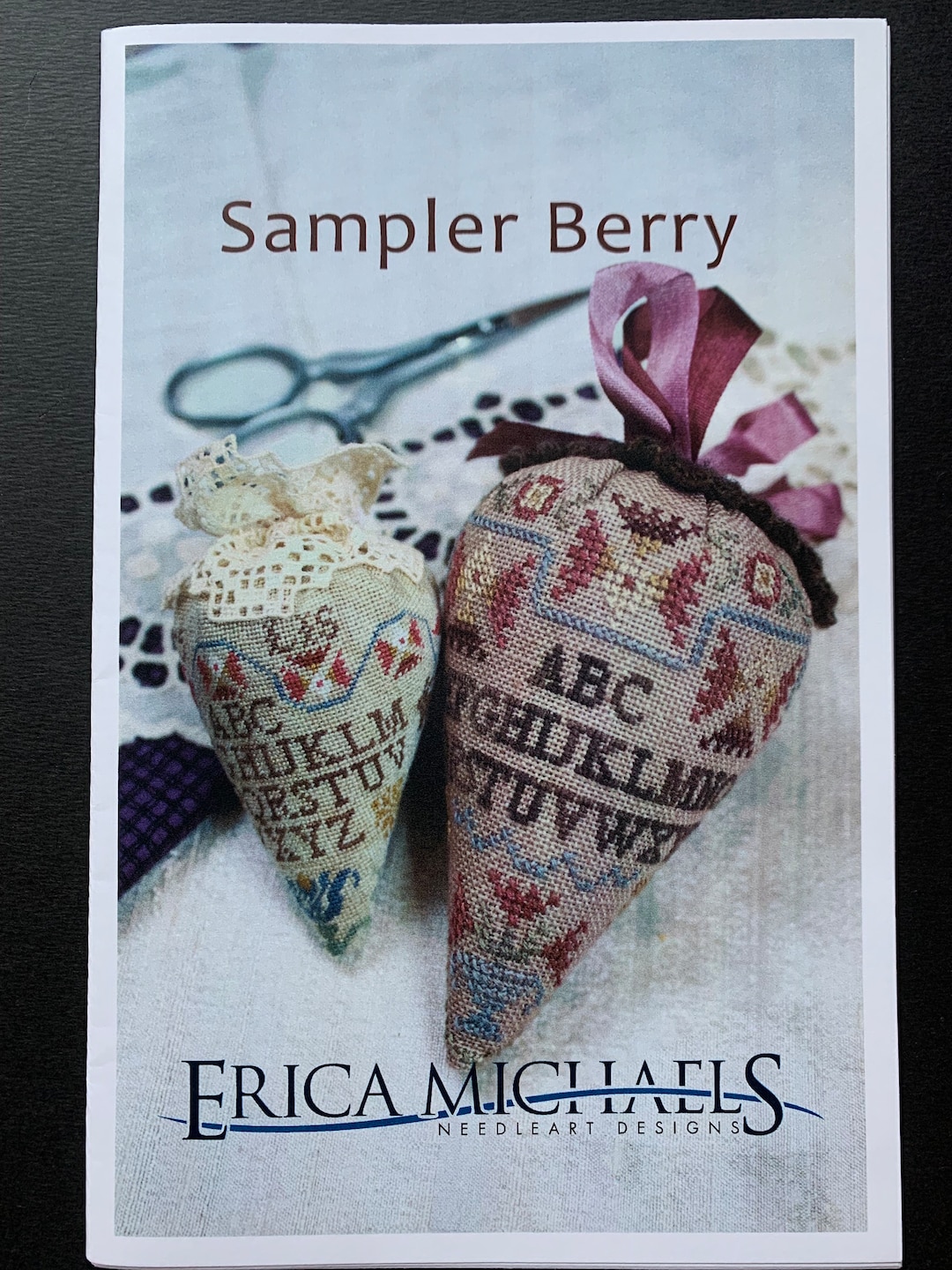 SAMPLER BERRY / Linen / Erica Michaels /cross Stitch Chart / Pattern ...