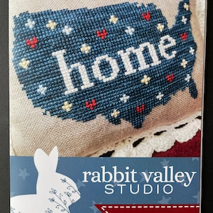 HOME by Sweet Wing Studio / cross stitch chart / pattern only