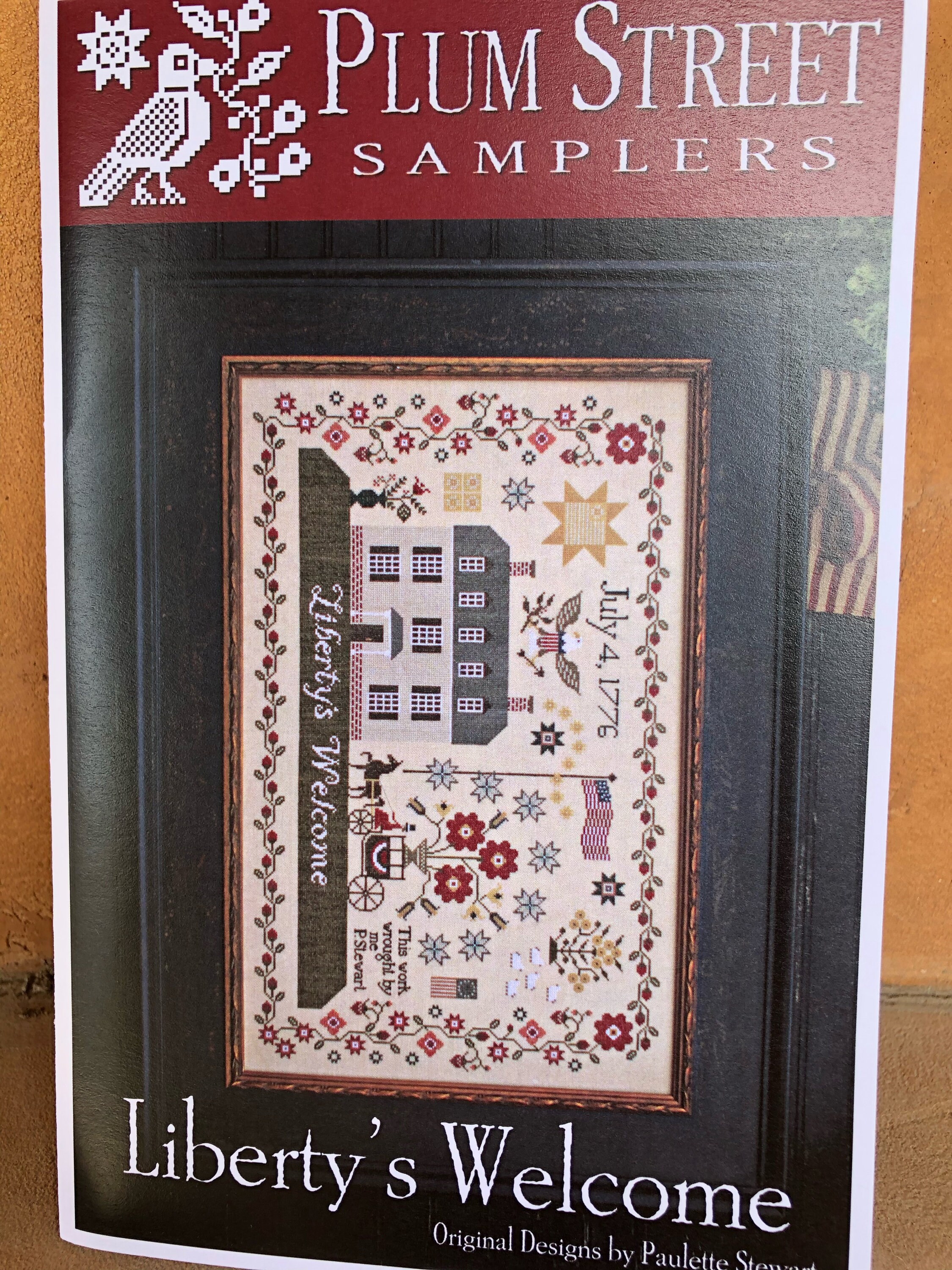 Penny Spring | Plum Street Samplers | Cross Stitch Chart - Etsy