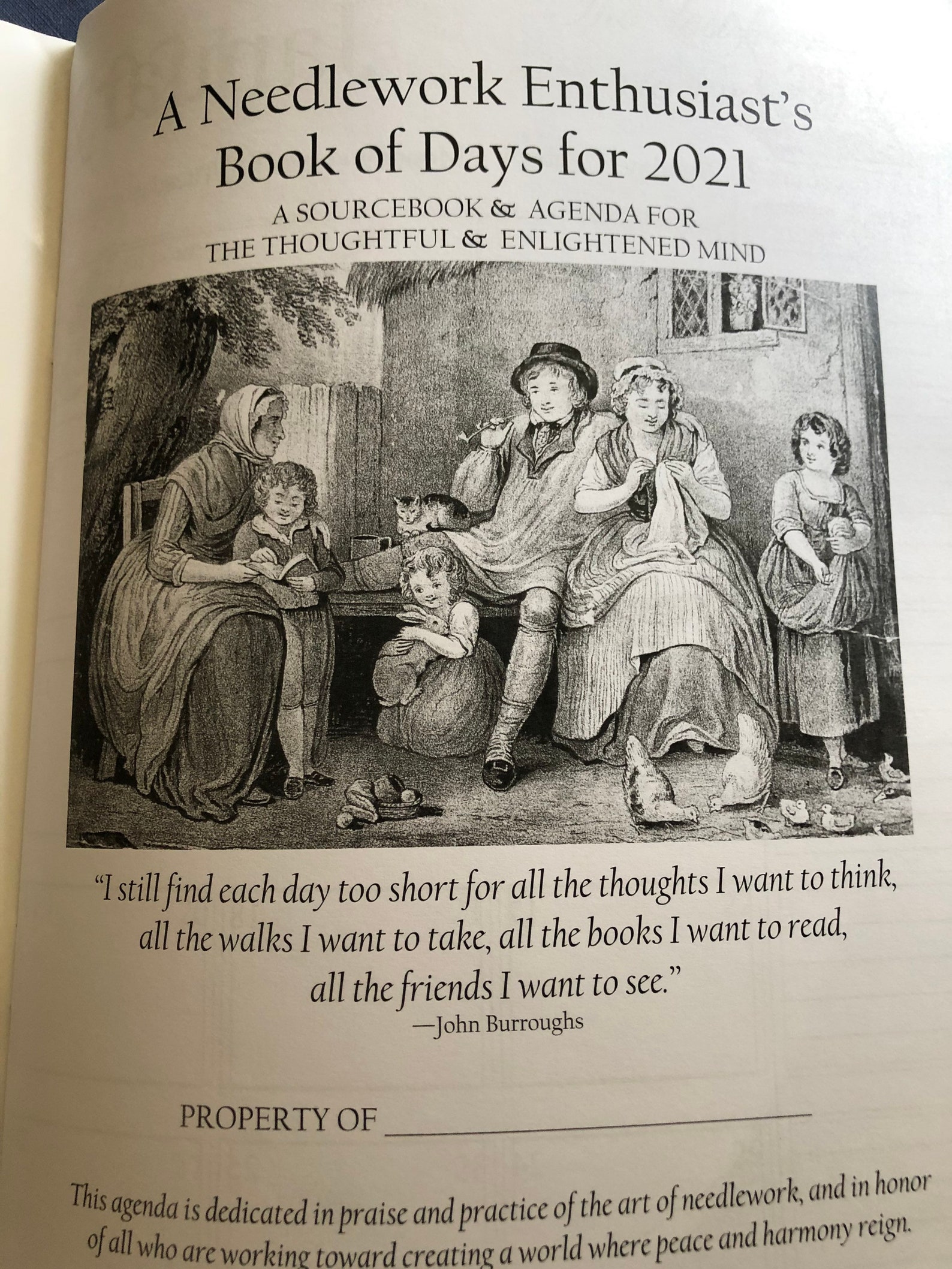 2021 Book of DAYS / Stitcher
