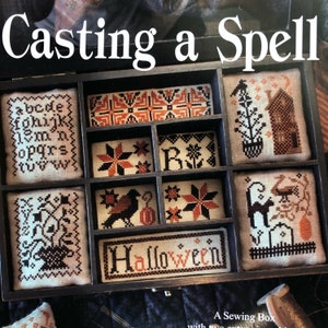 Blackbird Designs/ Casting A Spell /cross stitch chart / cross stitch pattern / pattern only