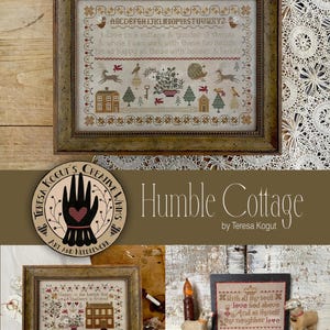HUMBLE COTTAGE by Teresa Kogut / cross stitch pattern