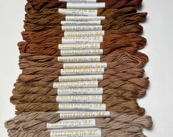 NPI Silk / SABLE BROWN  Range Colors 761-767