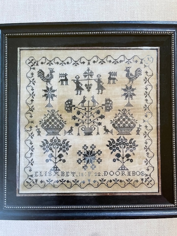ELISABET P DOORNBOS 1822 / Soed Idee / cross stitch chart / pattern only