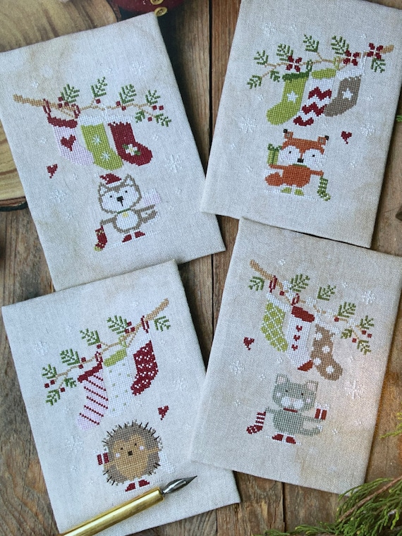 Christmas Tree Mini Cross Stitch Kit — Becky's Sewing Studio