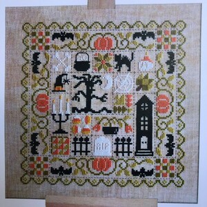 Jardin Prive’ / Patchwork Halloween / cross stitch chart / counted cross stitch / pattern only