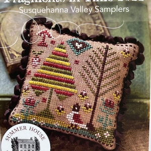 Fragments in Time 2022 / 1 thru 8 / Summer House Stitche Works / cross stitch chart / Choose