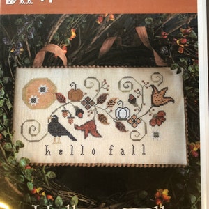 Plum Street Samplers / Hello Fall / cross stitch chart