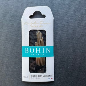 Bohin Textile Arts Assortment / No 1,2,3,4,5,6 needles