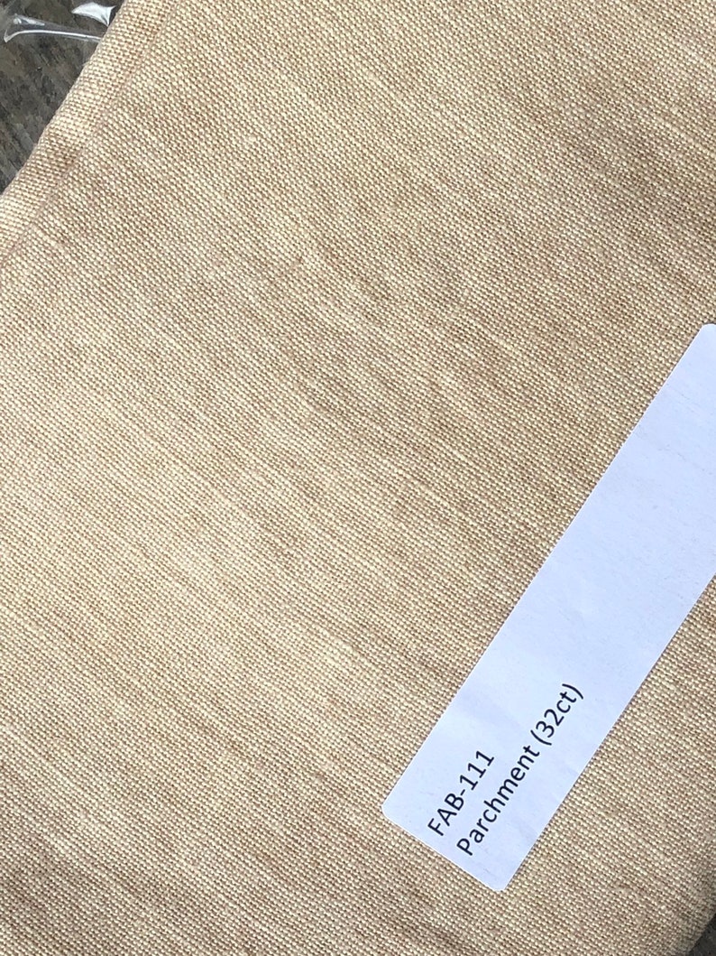 Weeks Dye Works Linen / Parchment / Cross Stitch Fabric / 30 Etsy Canada