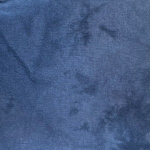 TRUE BLUE / Fox and Rabbit Designs / Cross stitch fabric / 18, 32, 36 ct / ready to ship