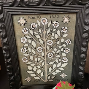 WILDFLOWERS / Kathy Barrick / counted cross stitch pattern / pattern only