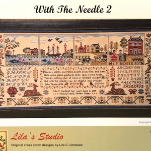 Lila&#39;s Studio / With The Needle 2 / cross stitch chart / counted cross stitch pattern / pattern only