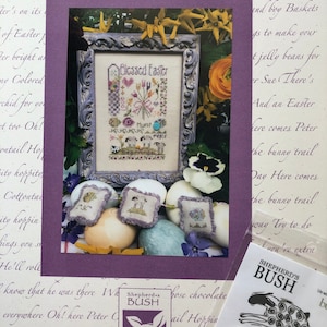 Shepherd’s Bush / Easter Notes / Sampler / Cross stitch Chart and OR Embellishments pack
