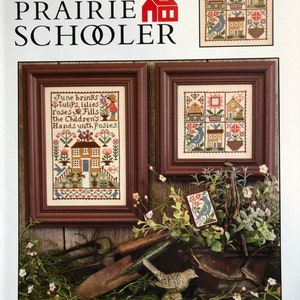 Prairie Schooler nr. 161 / JUNI/ kruissteektabel / getelde kruissteek