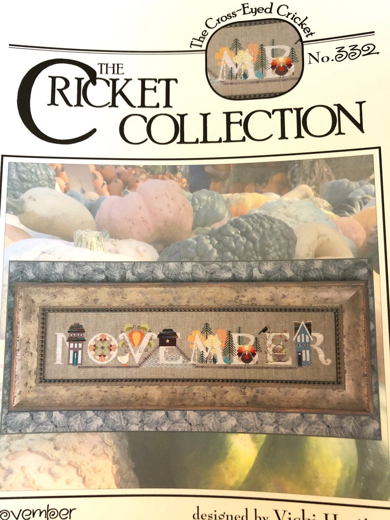 Cross Eyed Cricket / NOVEMBER/ the Cricket Collection /cross Etsy