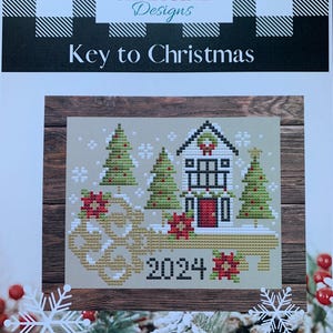 Key to Christmas / Shannon Christine Designs / Cross Stitch Chart ...