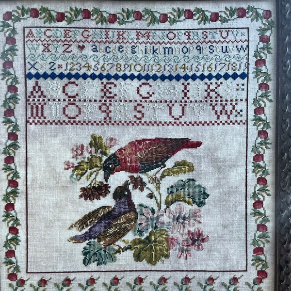 BELOVED / Running With Needles & Scissors / cross stitch