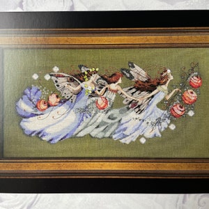 SHAKESPEARE’s FAIRIES / Mirabilia /cross stitch chart W/ options for Embellishment Pack / Fabric