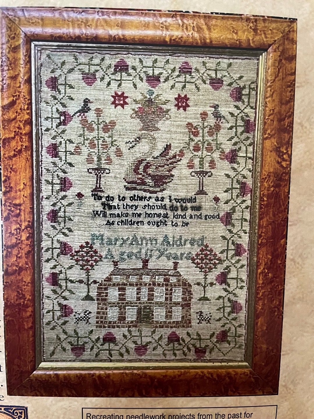 MARY ANN ALDRED / Needlework Press / Cross Stitch Chart / Counted Cross