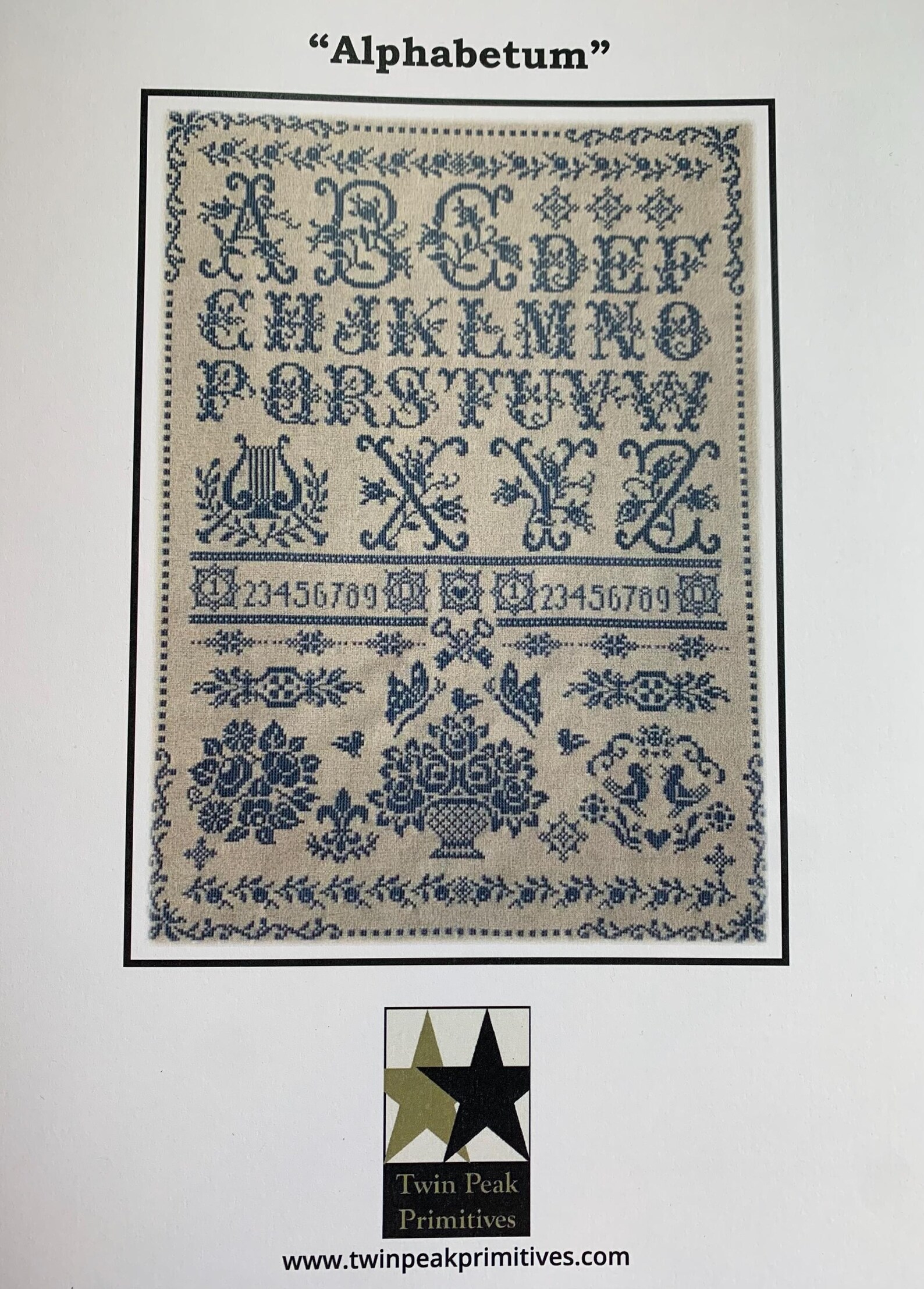 Twin Peak Primitives / ALPHABETUM / Cross Stitch Pattern Only - Etsy