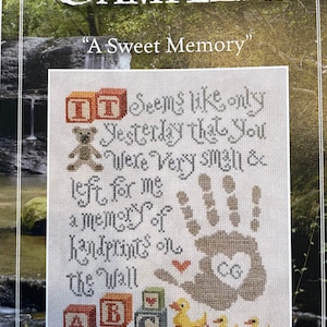 Silver Creek Samplers/ A SWEET MEMORY / cross stitch chart / pattern only