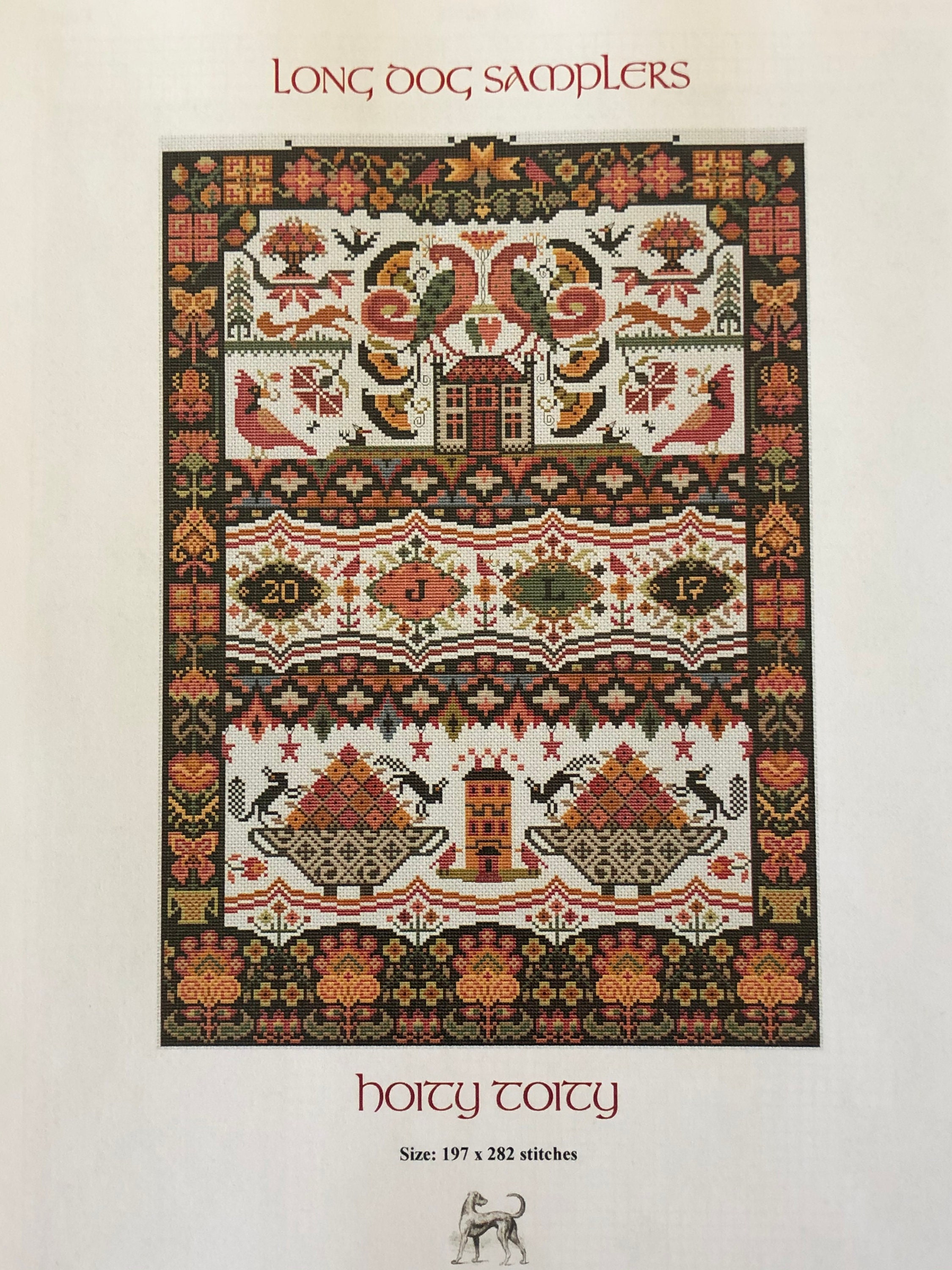 クラフト・布製品 long dog samplers Long Dog Samplers ANZAK - Cross Stitch Pattern - 123Stitch