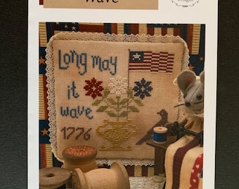 Long May it Wave / The Mindful Needle / stitch chart / pattern only