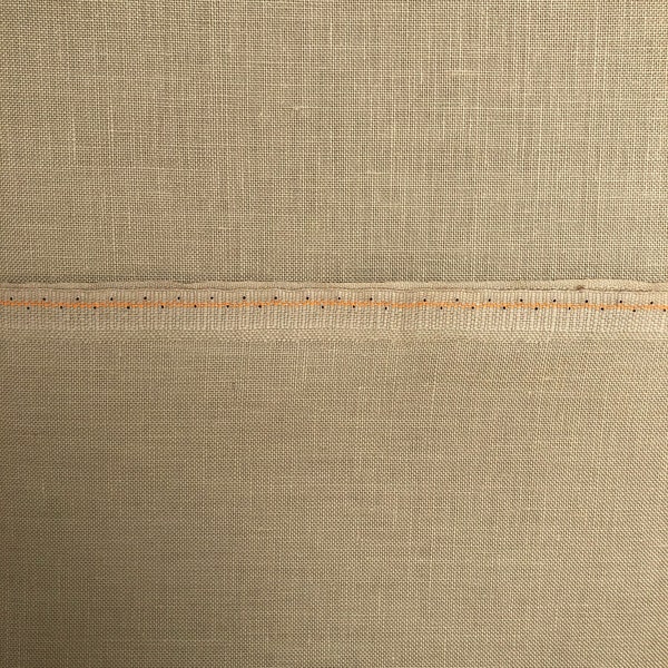 Zweigart Linen / Summer KHAKI / 36 ct, 40 ct or 32 ct/ Cross stitch fabric / ready to ship