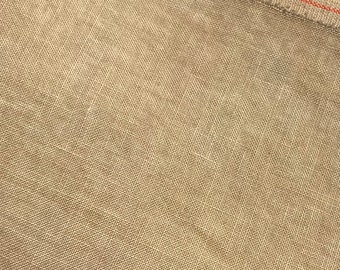 Weeks Dye Works Zweigart Linen / STRAW / Cross stitch fabric / 36, 40, 46 ct / ready to ship
