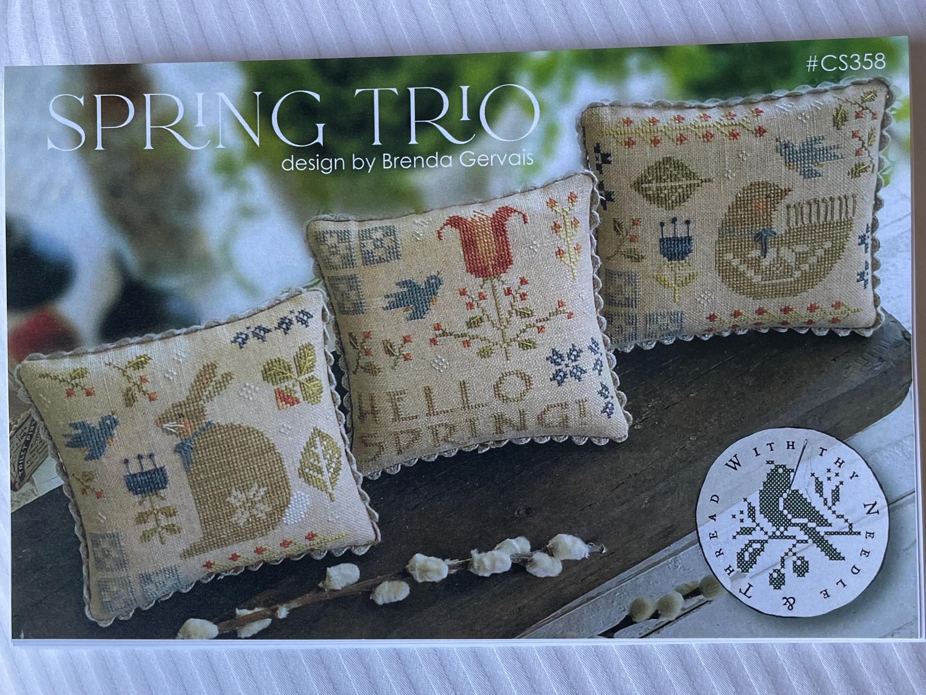 Trio Mouse Thread TRIO Series / With Thy Needle and Thread/ CHOICE / Cross Stitch Chart ...