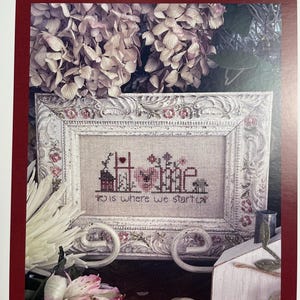 Shepherd’s Bush / HOME is where WE START / Cross stitch chart / counted cross stitch pattern / pattern only