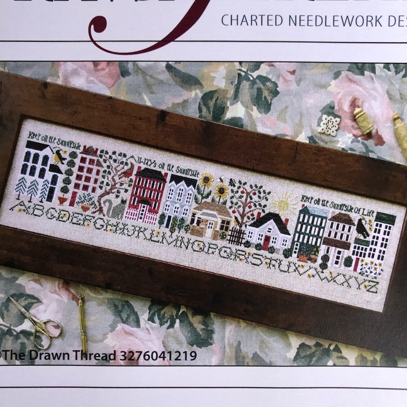 The Drawn Thread/ Sunnyside Sampler/ Cross Stitch Chart / | Etsy