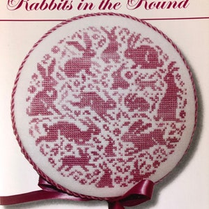 JBW Designs / RABBITS in the ROUND / stitch chart / pattern only
