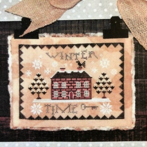 Abby Rose Designs/ Winter Time / cross stitch chart / counted cross stitch pattern / pattern only